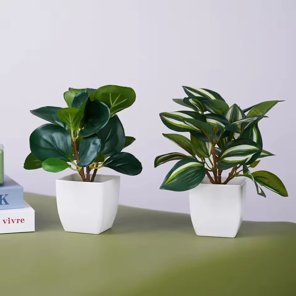 Fake Plants Bonsai Simulation Pot Green Plants Artificial Plants Table Potted Ornaments for Hotel Home Office Room Decoration